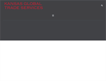 Tablet Screenshot of kansasglobal.org